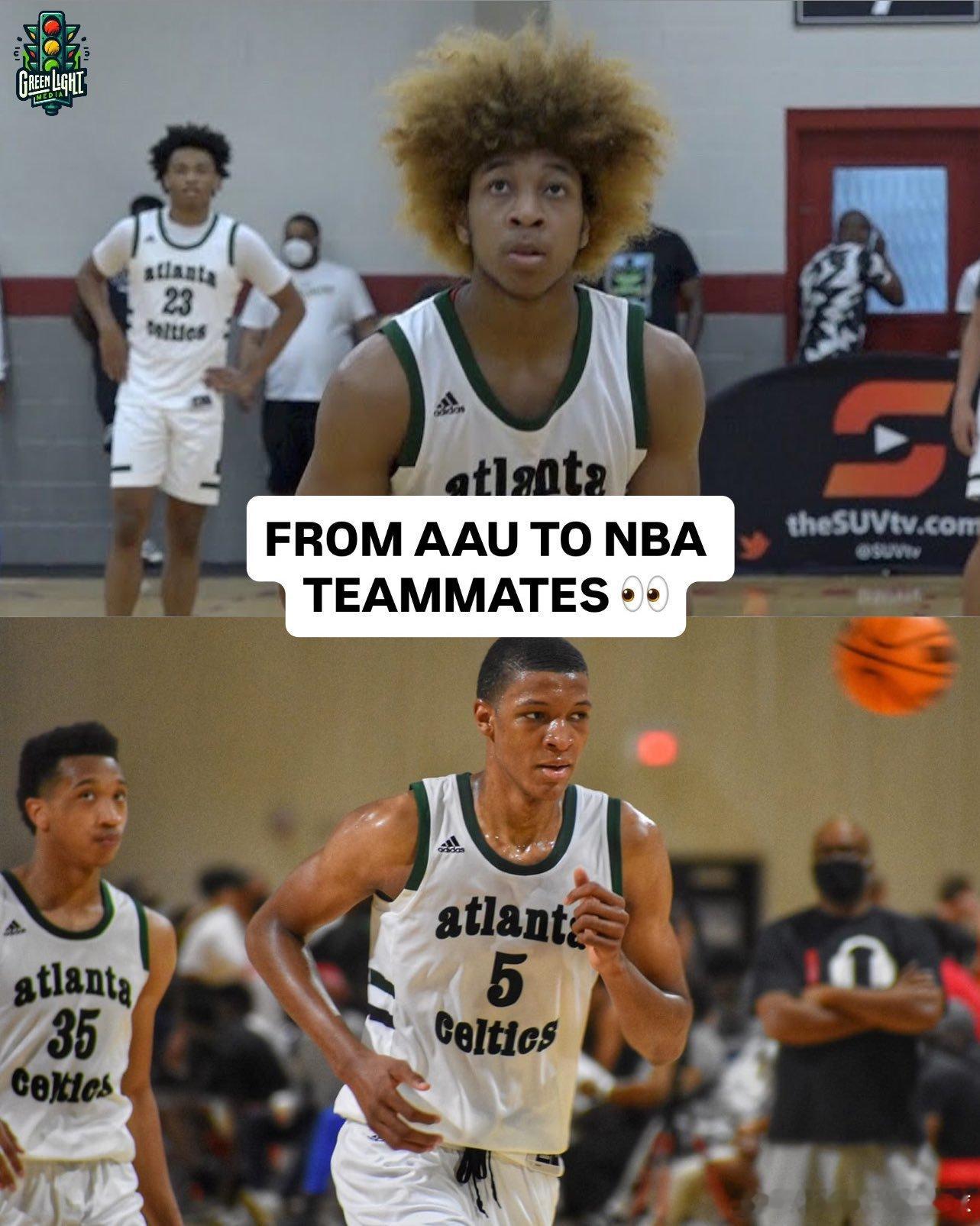 冷知识：JD戴维森和贾巴里再次成为队友[笑而不语]休斯顿火箭nba吐槽大会休斯顿