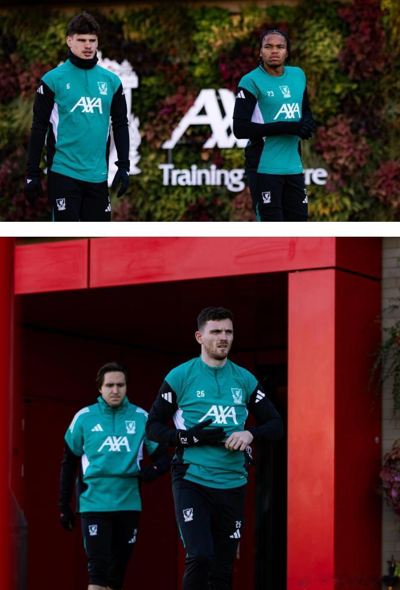 好久没发训练图片了利物浦备战埃因霍温 