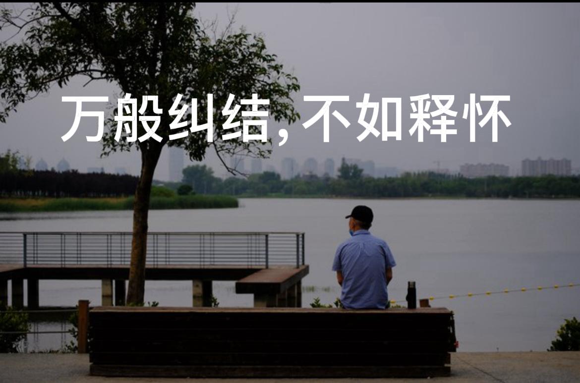 学会释怀，放过自己
一路走来，你是不是总在和过往耿耿于怀？

生活里总有诸多不如