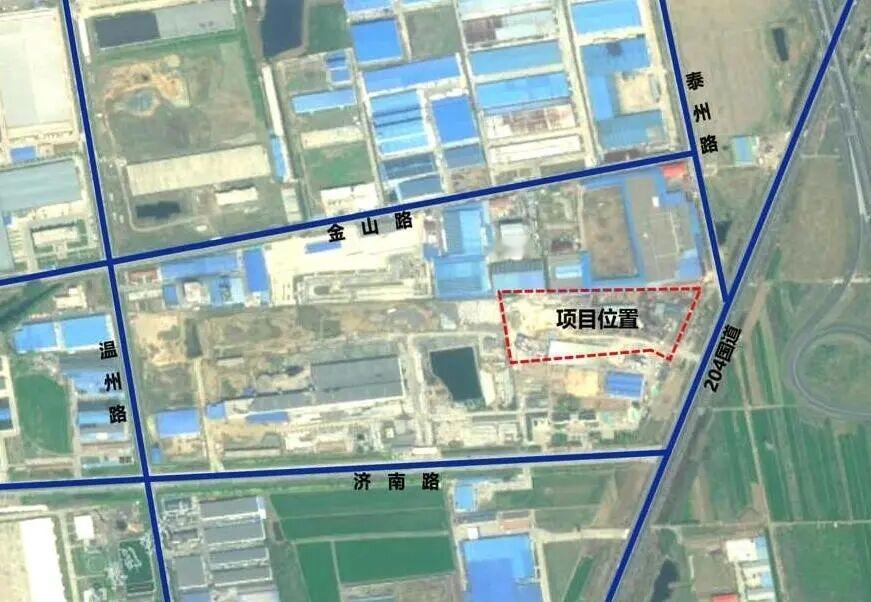 晒图笔记大赛青岛莱西市农业机械生产项目规划方案批前公布，项目位于莱西市望城街道办