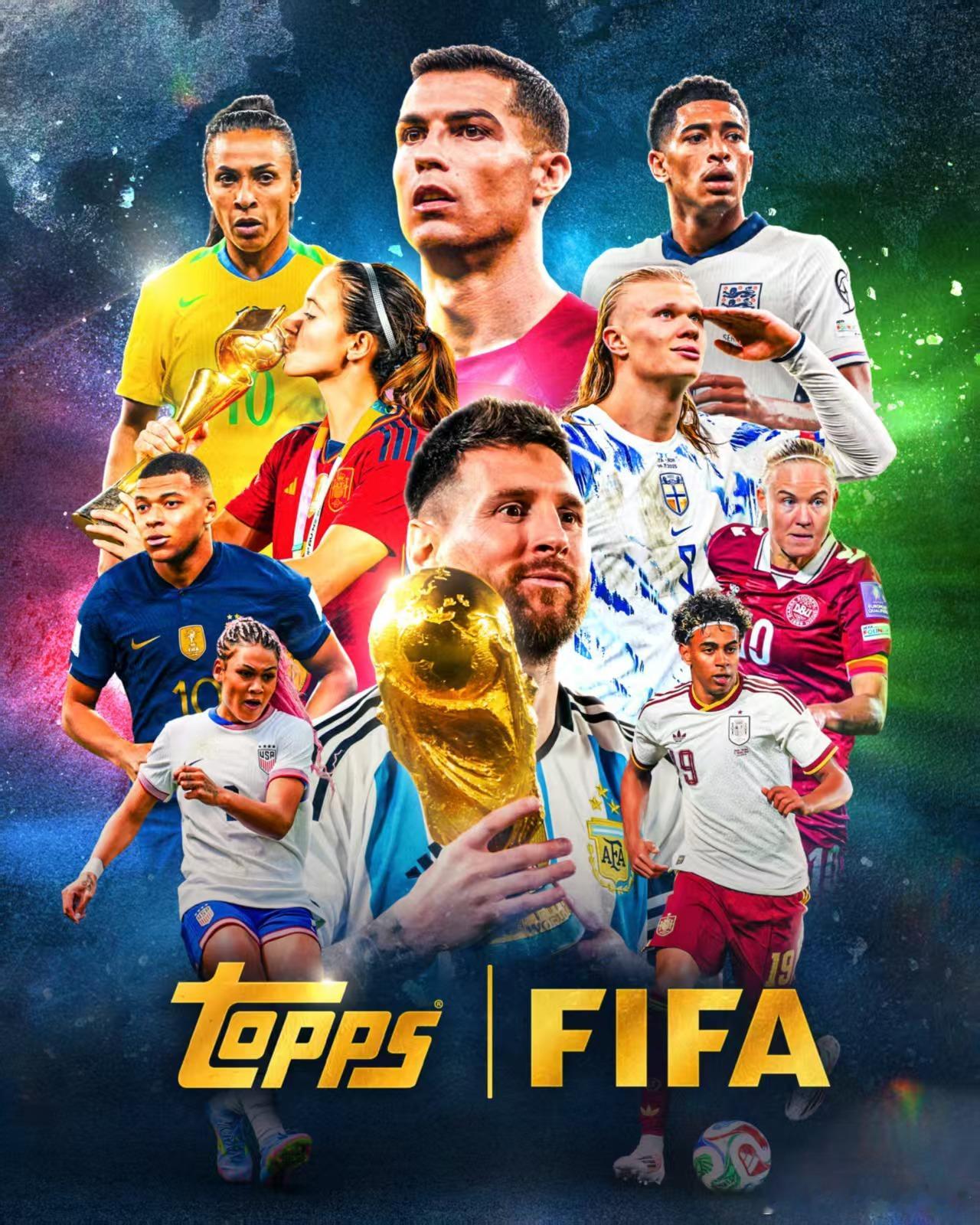 官宣｜国际足联、Fanatics 与 Topps 达成长期独家收藏品合作🚨官方