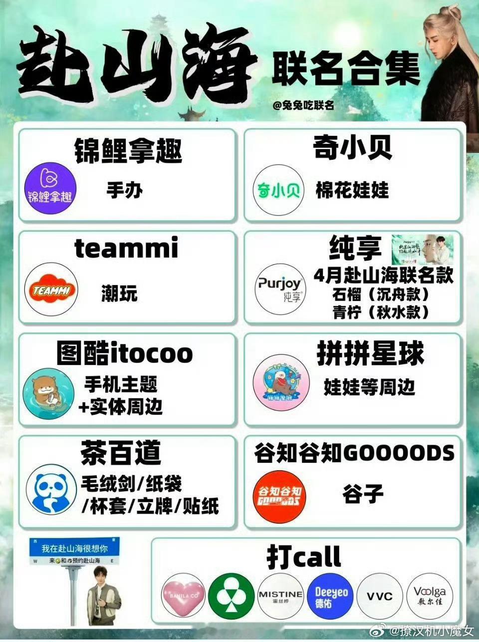 成毅赴山海才下证就已经10个联名出来自宣了！你们想要哪一个？ ​​​