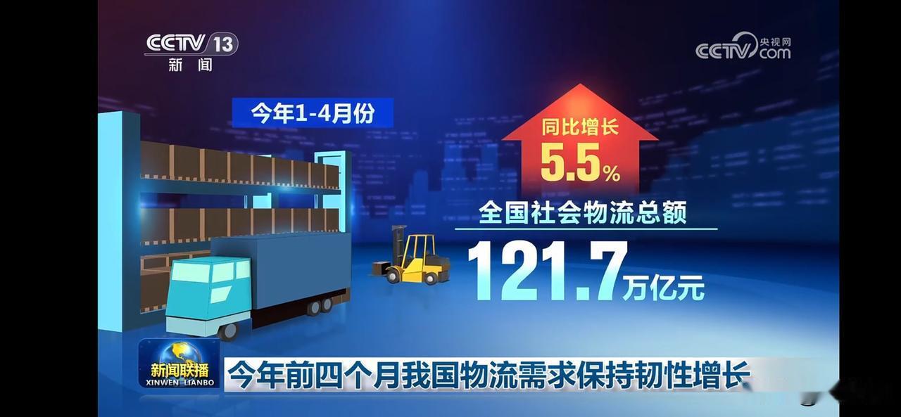 “前4月物流需求增长5.5%，全国社会物流总额达121.7万亿元！”
花湖机场是
