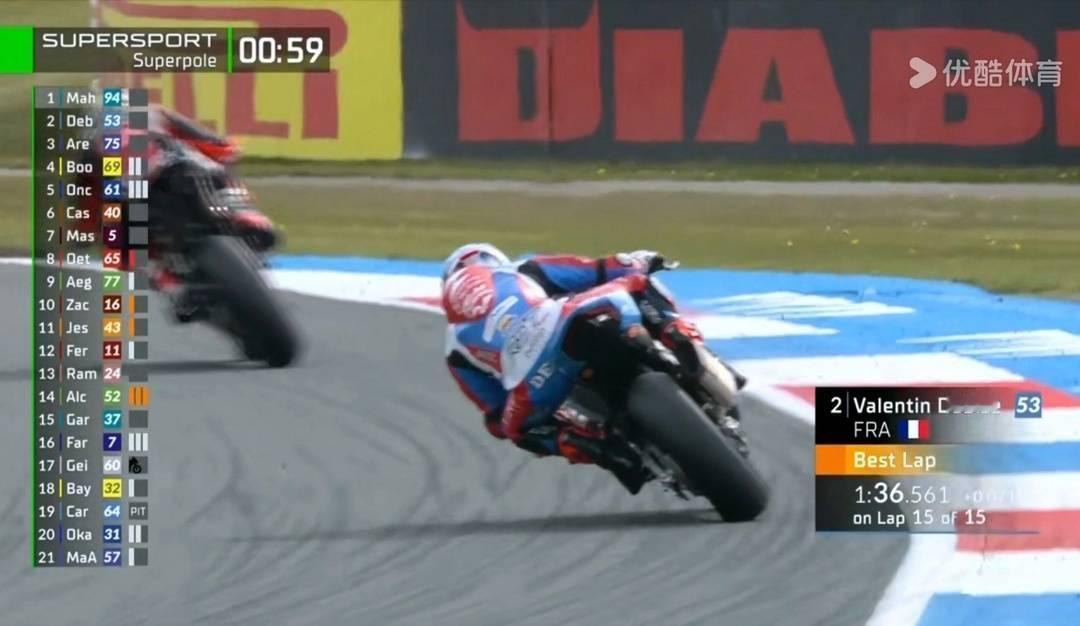 《张雪机车》
北京时间4月17日，2026 WSBK荷兰站WorldSSP组别超