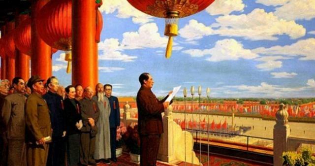 毛主席的霸气果然名不虚传，开国大典前夕，周总理问毛主席：“礼炮应当鸣几响呢？”毛