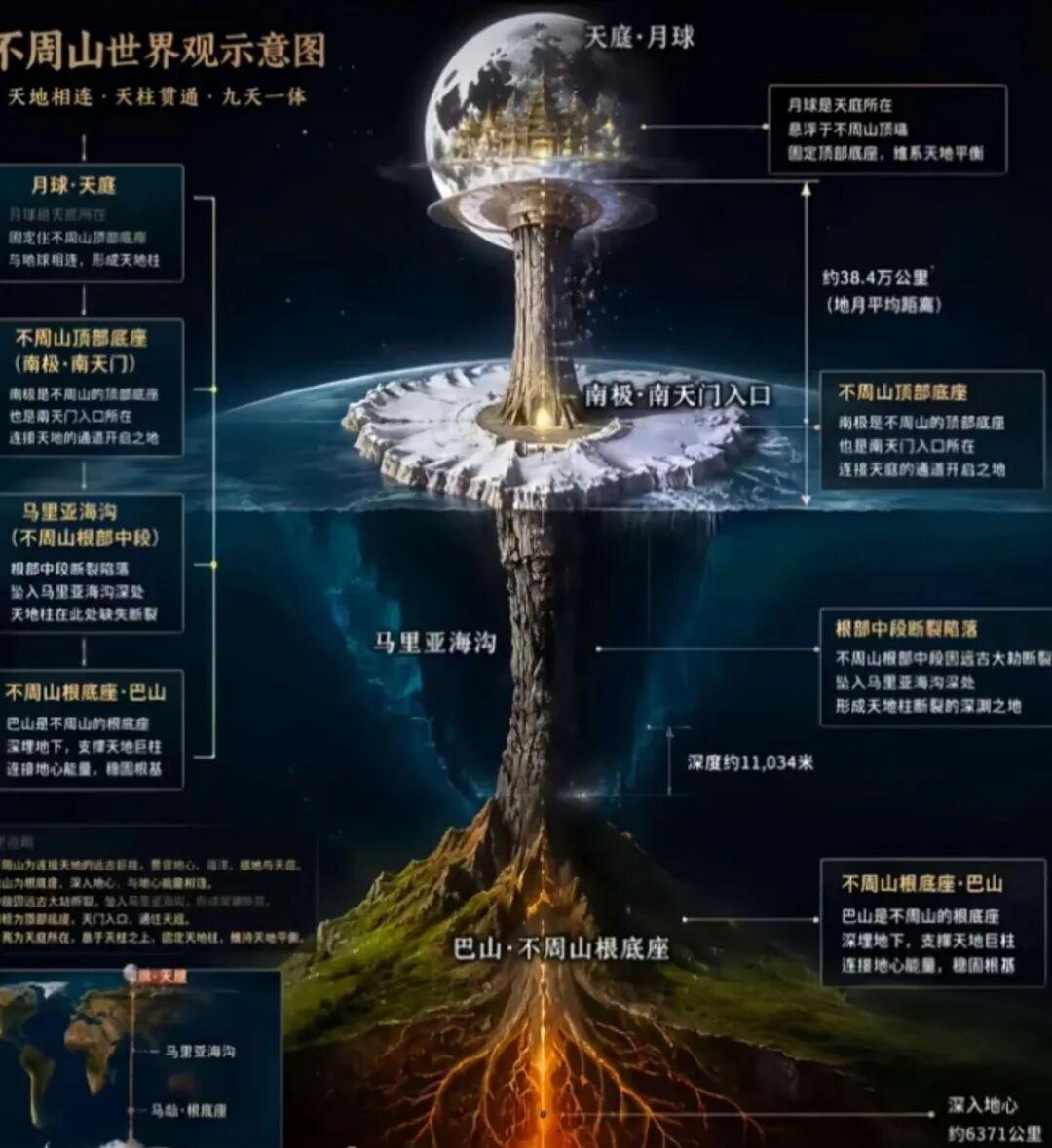 最近，看到很多平台突然冒出一堆“地月同源实锤了”的帖子。

有人把《淮南子·天文