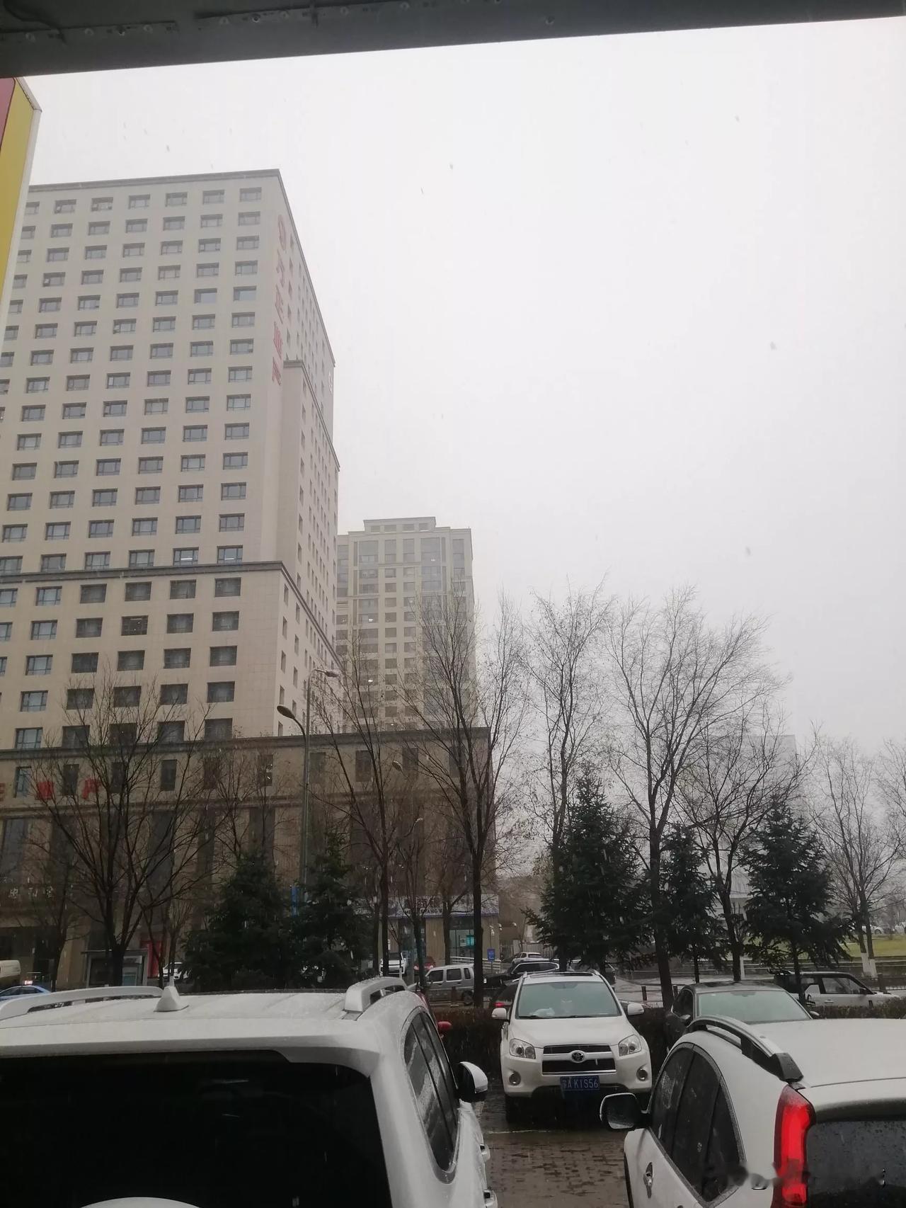呼和浩特这天气灰蒙蒙的，一会儿是雨一会儿是雨夹雪，品不出冬天的味道！