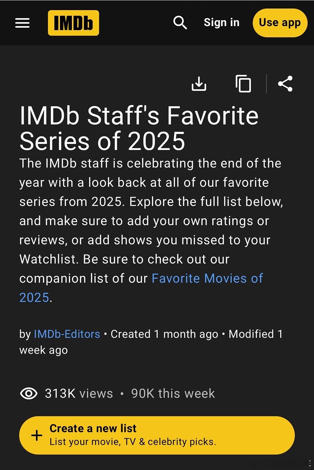 IMDB工作人员评选出的最喜欢的2025电视剧IU李知恩 朴宝剑 苦尽柑来遇见你