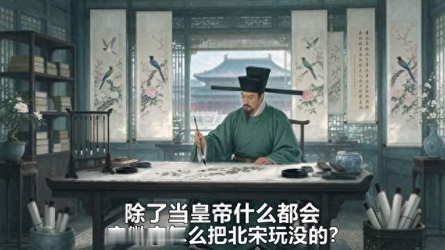 除了当皇帝什么都会的宋徽宗，是怎么把北宋玩没的？