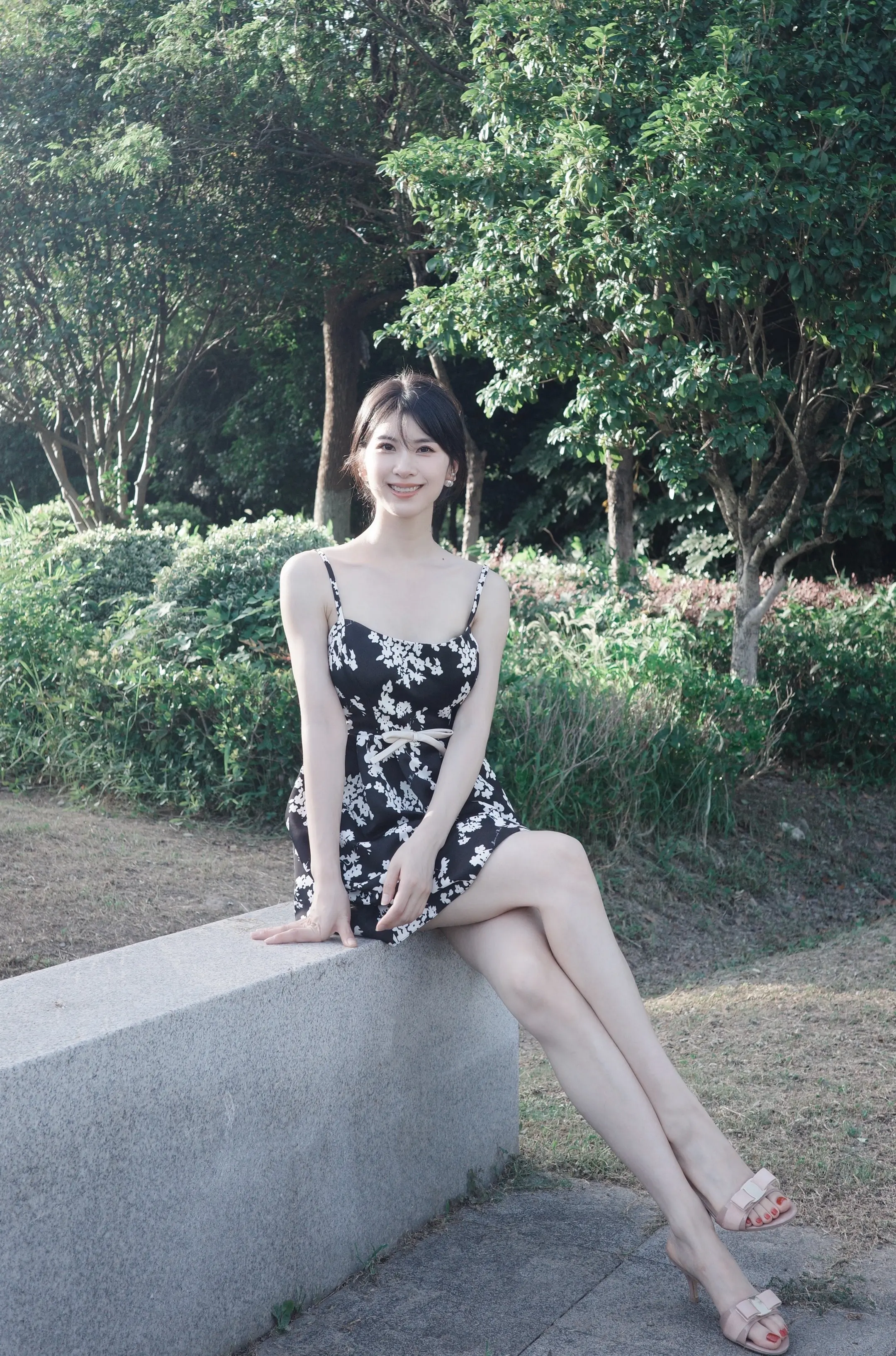 潜入绿色的梦里。