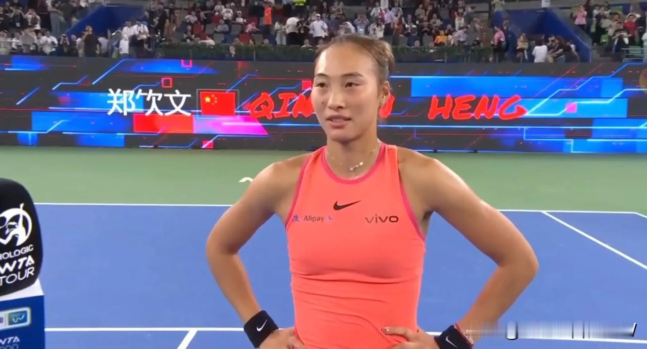 2024WTA500东京站第二轮，首轮轮空的赛会一号种子，中国🇨🇳一姐郑钦文