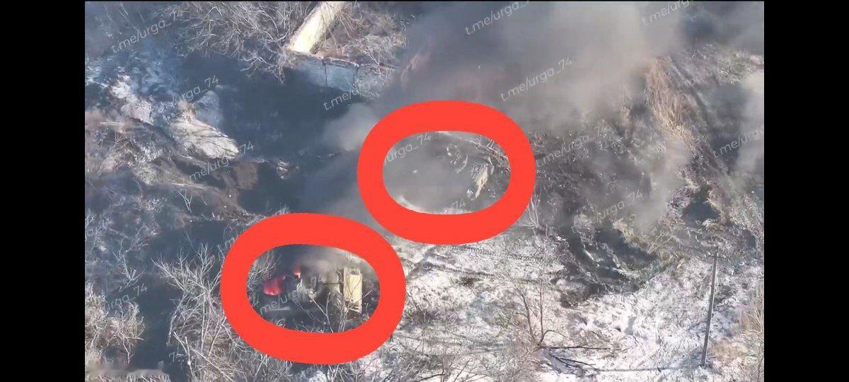 乌克兰武装部队第425独立突击营的亮亮布雷德利被俄军FPV击毁 