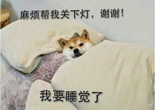 放下手机 盖好被子 闭上眼睛 把这一整天的烦恼都丢开 做一个甜甜的梦 来结束今天