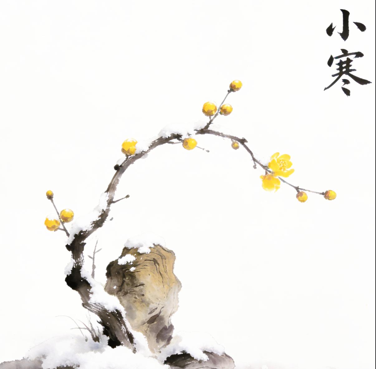 今天是小寒节气。
小寒至，岁暮天寒。
“小寒连大吕，欢鹊垒新巢”。

小寒，恰似