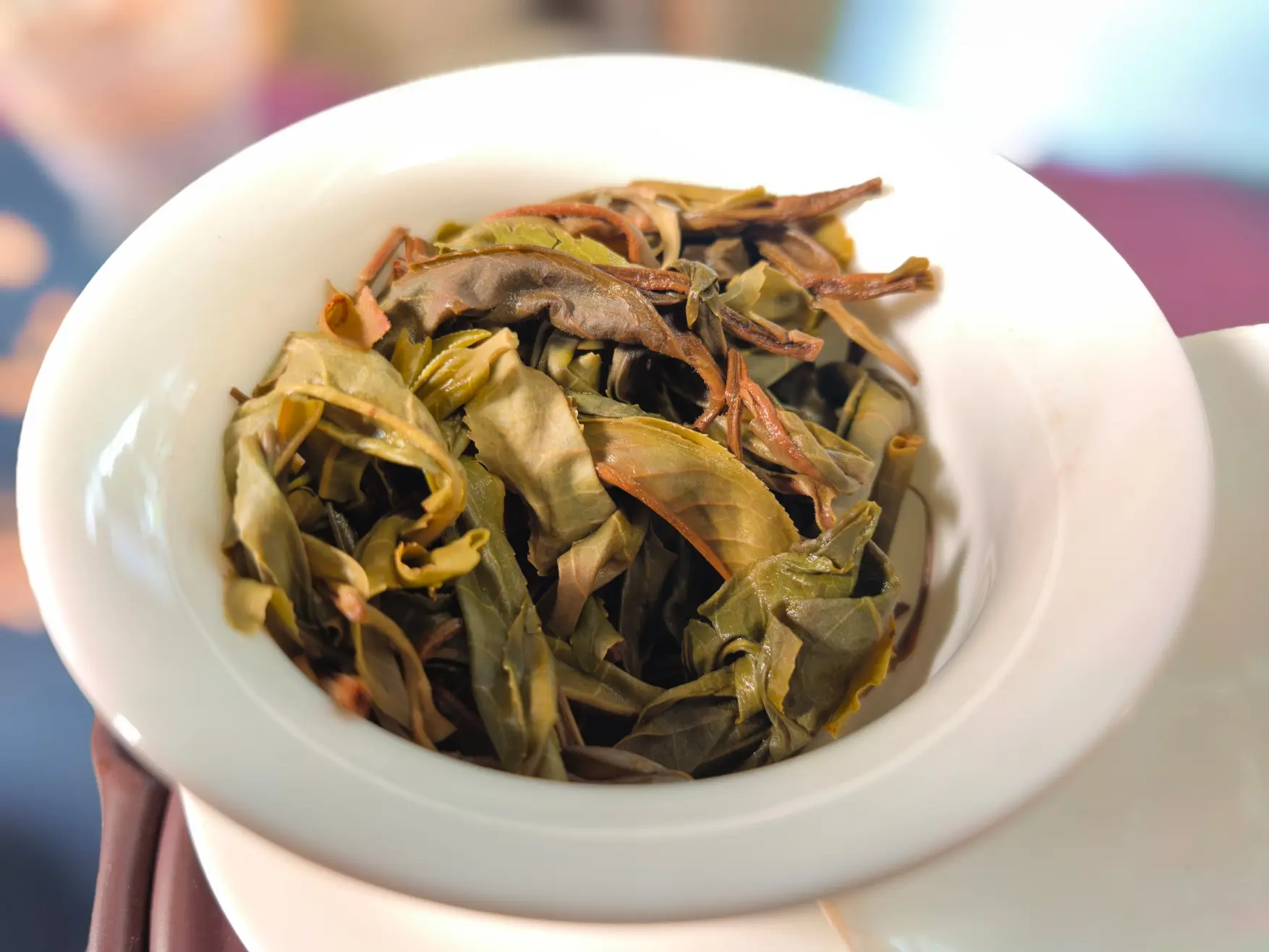 晚饭已毕，清茶自愈。  🍵