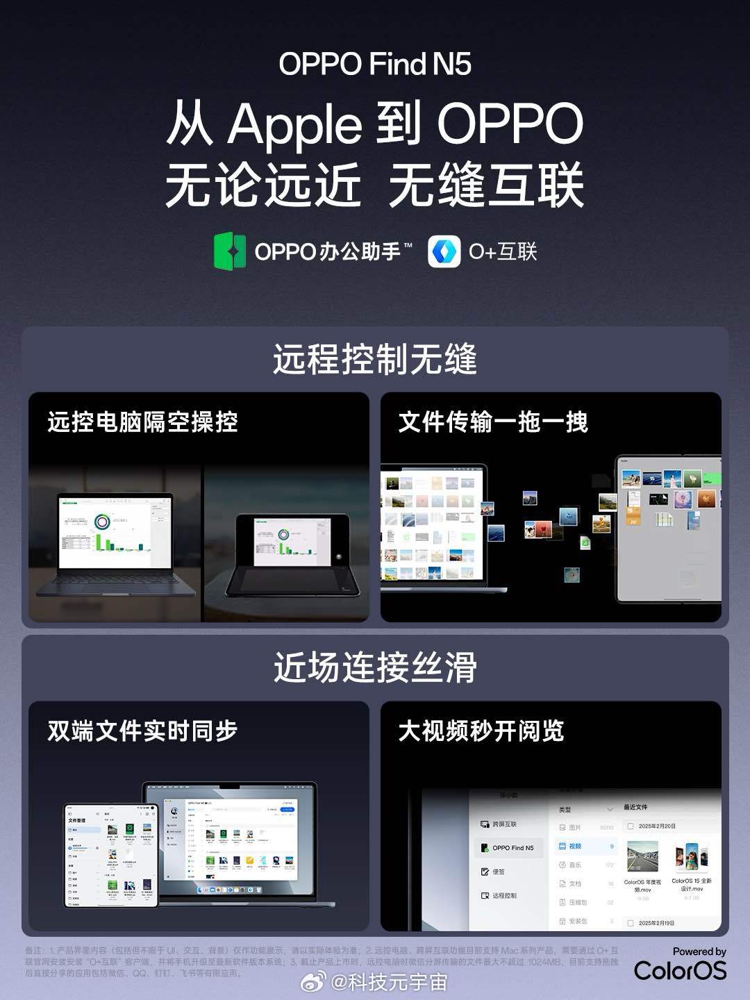 OPPOFindN5发布会  一个好的系统是能够最大的留住用户的，ColorOS