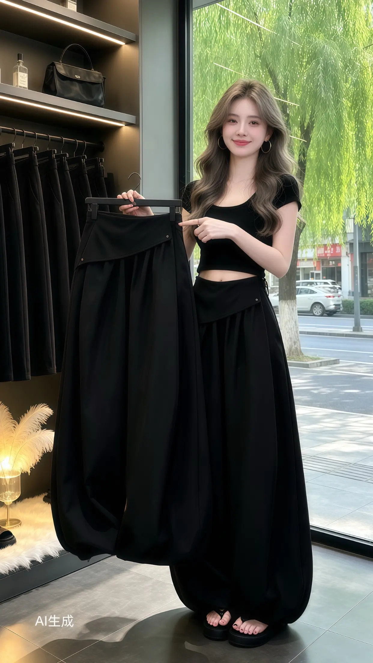 气质女神裤 百搭阔腿裤 夏季穿搭 穿出自己的风格 一眼就爱上的神裤