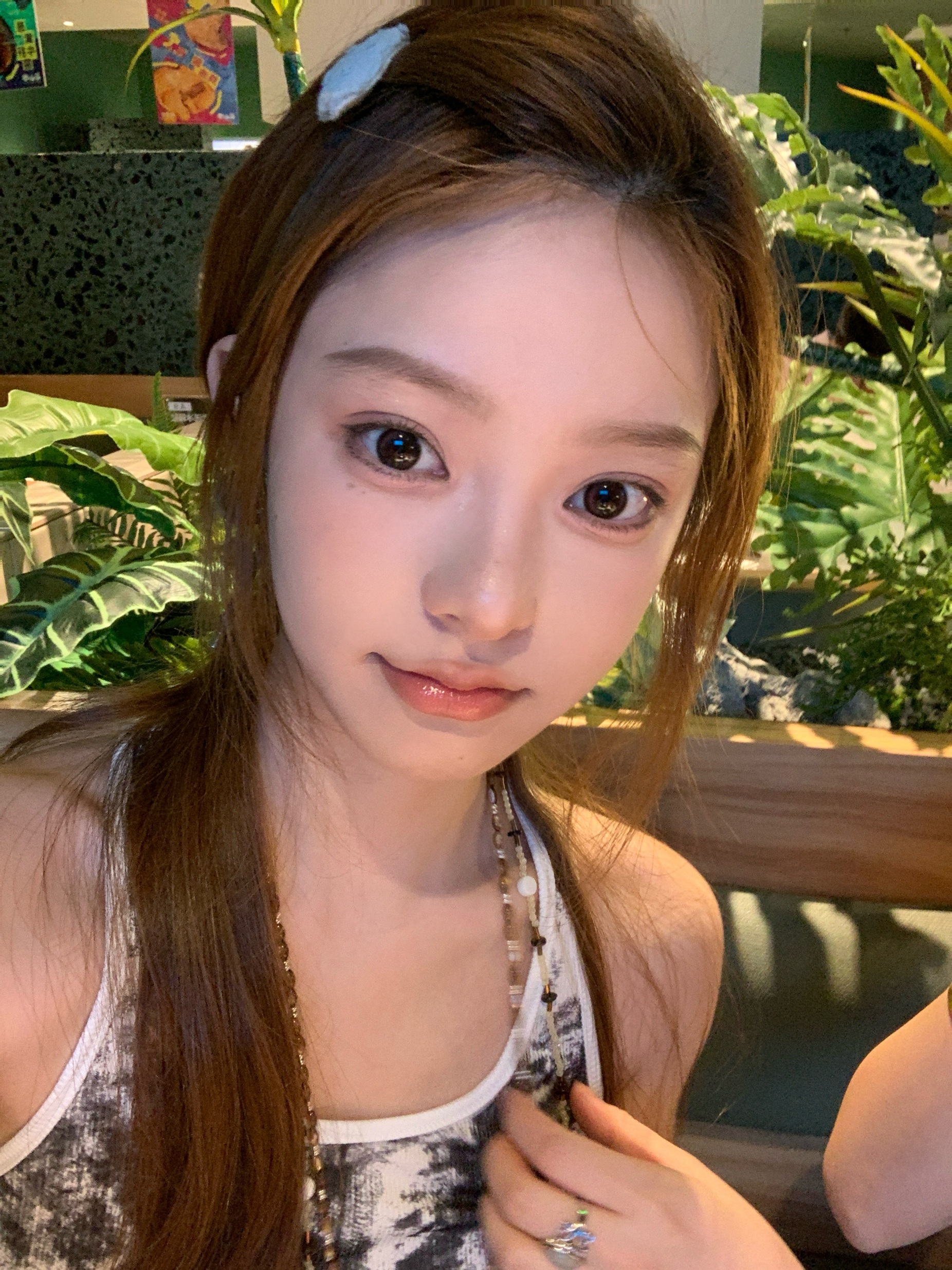 国庆带栢行去四七美学纹眉咯！！刚好我染了头发之后眉毛怎么画怎么奇怪，就顺便给我也