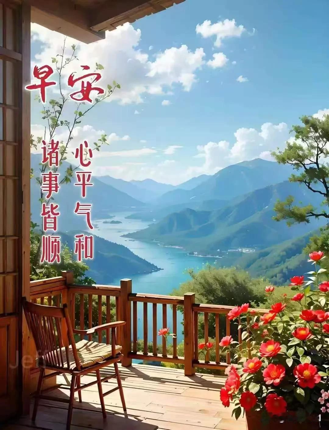 天亮了，烦恼清零，好运满格，今天也要开开心心。