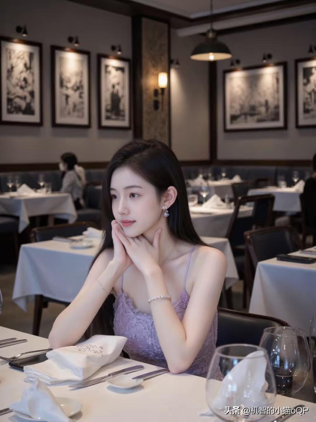 她只是我的妹妹，妹妹说紫色很有韵味