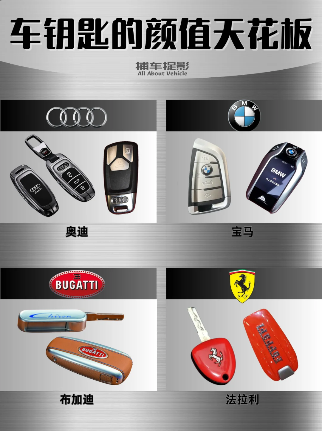 车钥匙的颜值天花板
