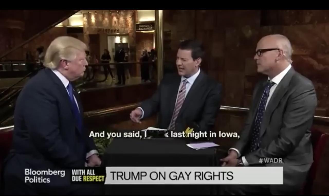 问：你最喜欢的圣经经文是什么？

特朗普：我不想谈论这个话题，因为对我来说，这是