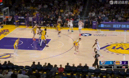 才2比8就暂停了啊雷霆vs湖人