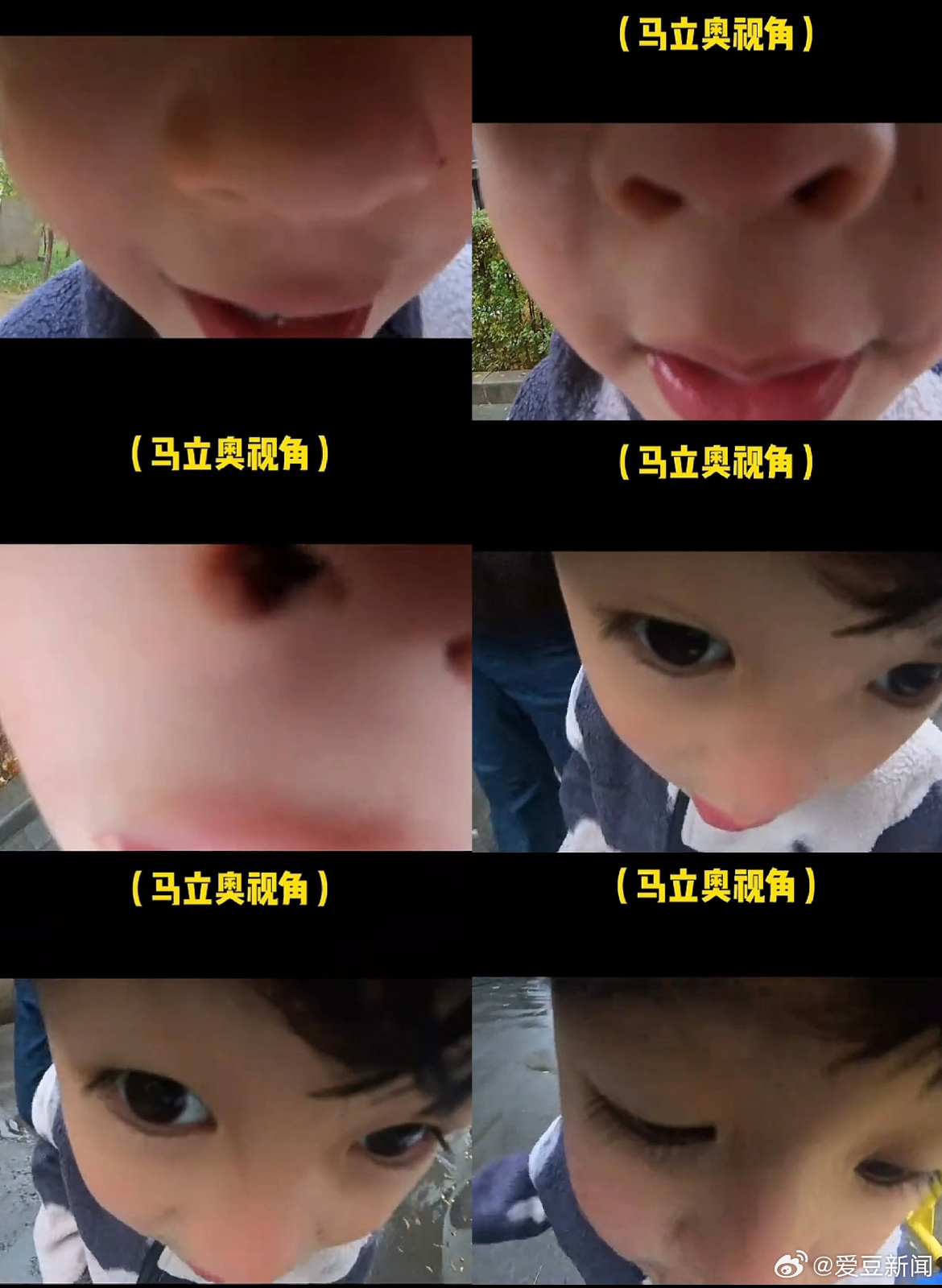 jiong妍太会搞抽象了！松子的鼻孔特写人中特写，不得不说怪像小橘子的[doge