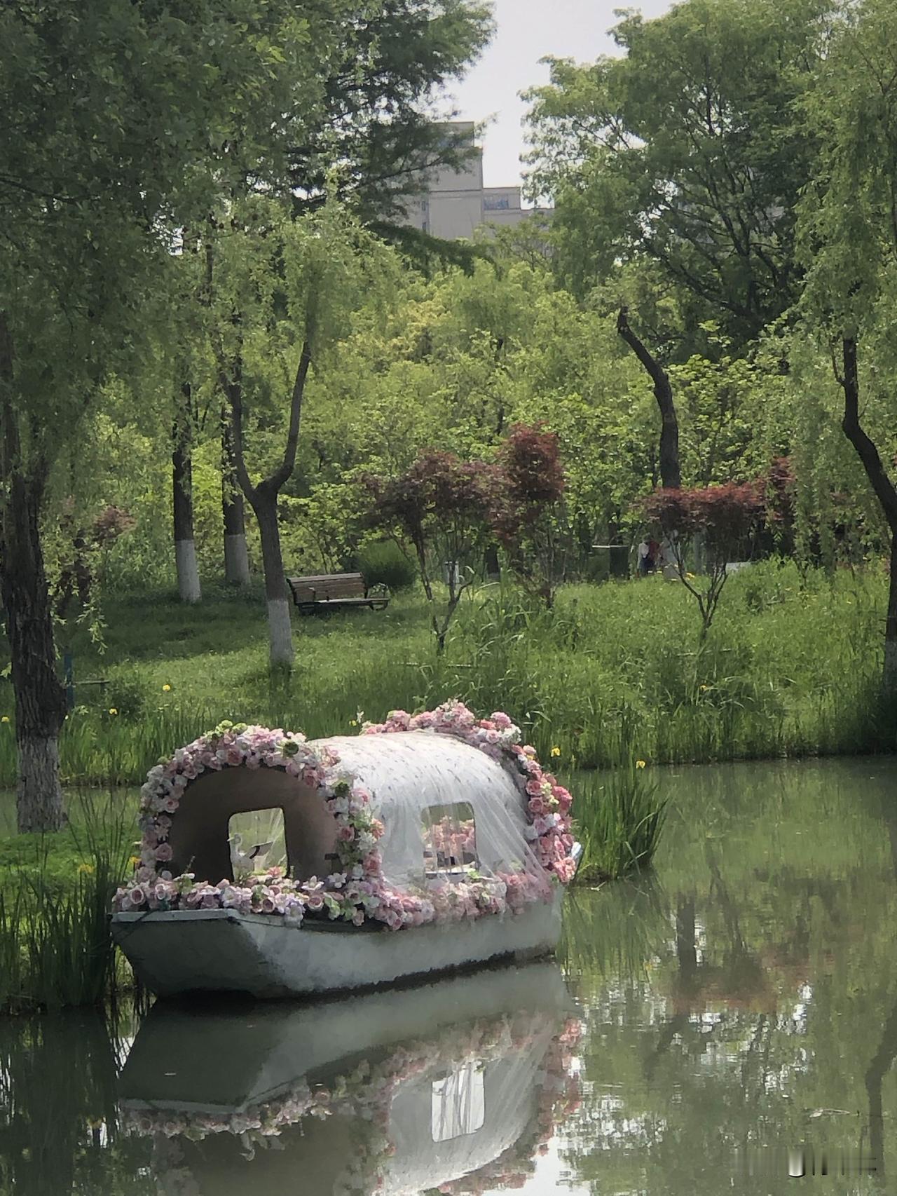 五一假期你外出旅游了吗五一假期没去远方凑热闹，没赶人山人海的景点。就在家附近的公