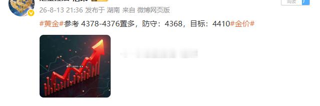 黄金4376位置多，行情如其上涨，在4382位置多单顺利浮盈60个点，投资博弈，