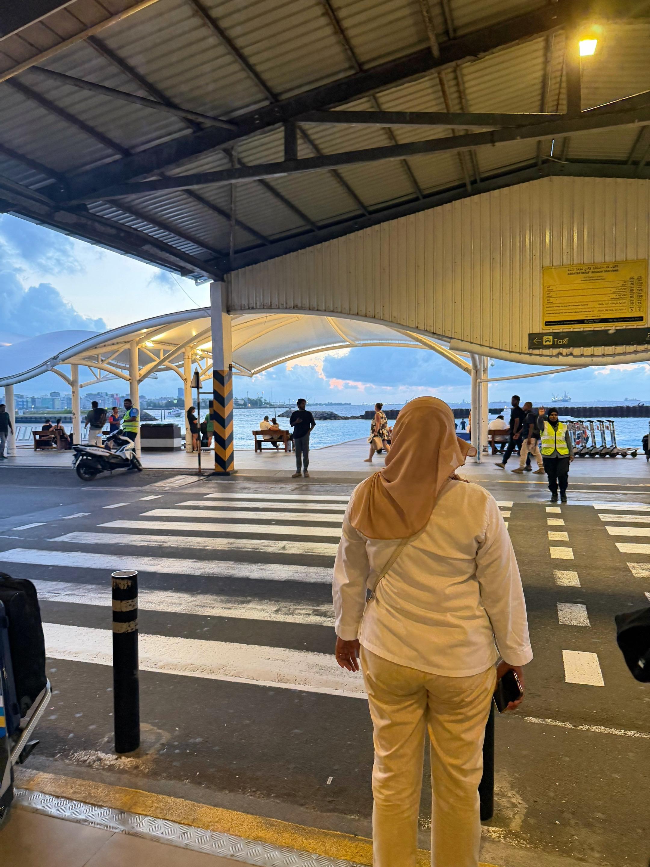 上岛前在马累过度的一晚