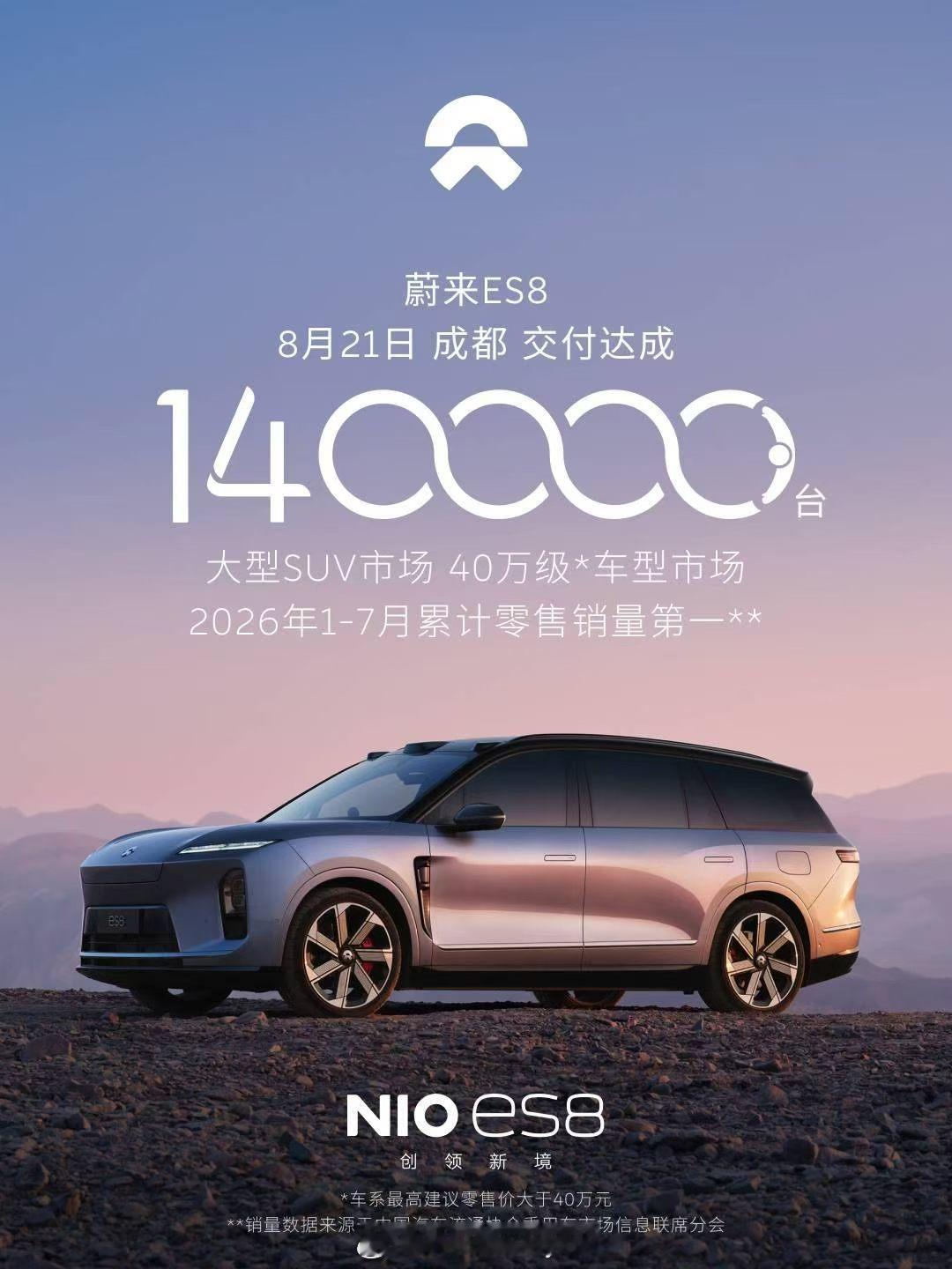 ES8 14万台了，看一年能不能干15万台？ 
