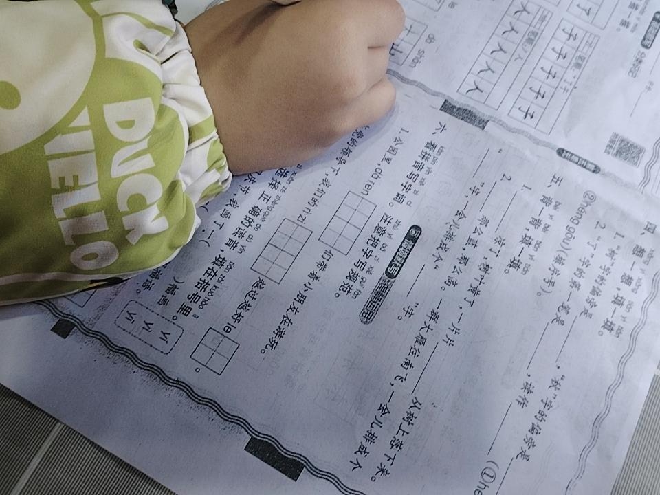 每天陪娃写作业，你说得最多的一句话是什么？

我每天说得最多的一句话，就是“头抬