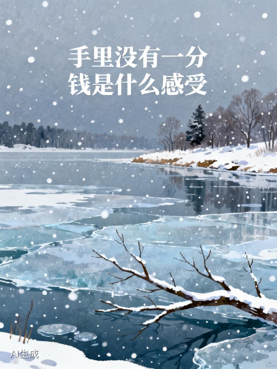 手里没一分钱的感受，那简直酸爽得如同被扔进了冰窖，透心凉得能让人打哆嗦。
没钱的