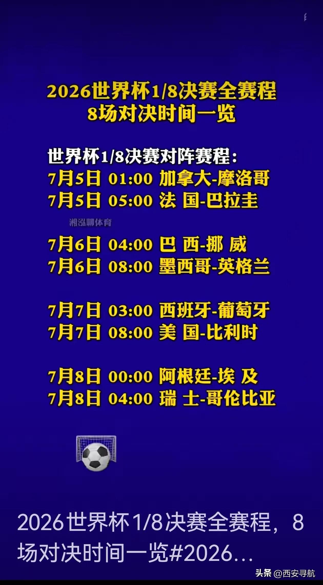 挪威2：1淘汰了巴西。挪威进入8强，巴西打道回府。墨西哥与英格兰8点开战，今天上