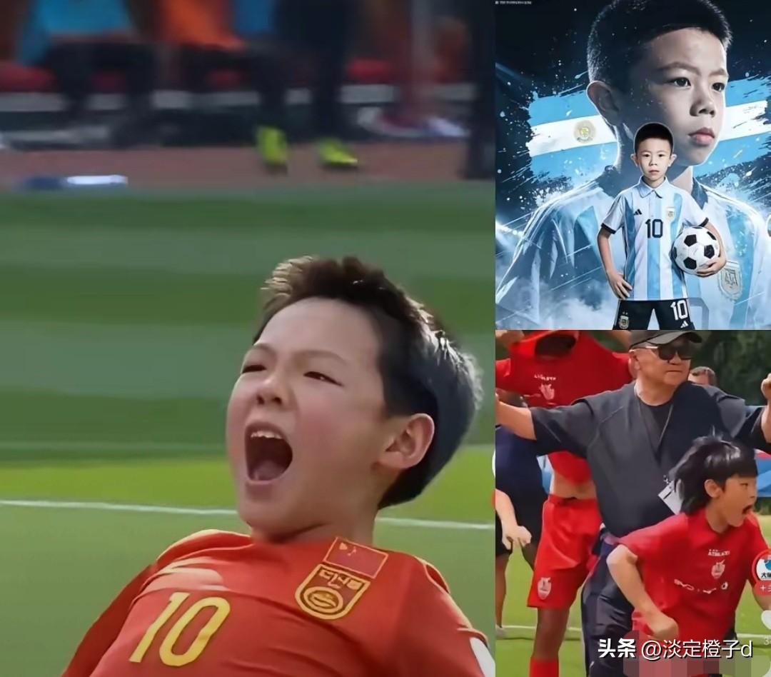 南京娃孟新艺一记后空翻，把中国U12民间队送上意大利“小世界杯”冠军台。
 
新