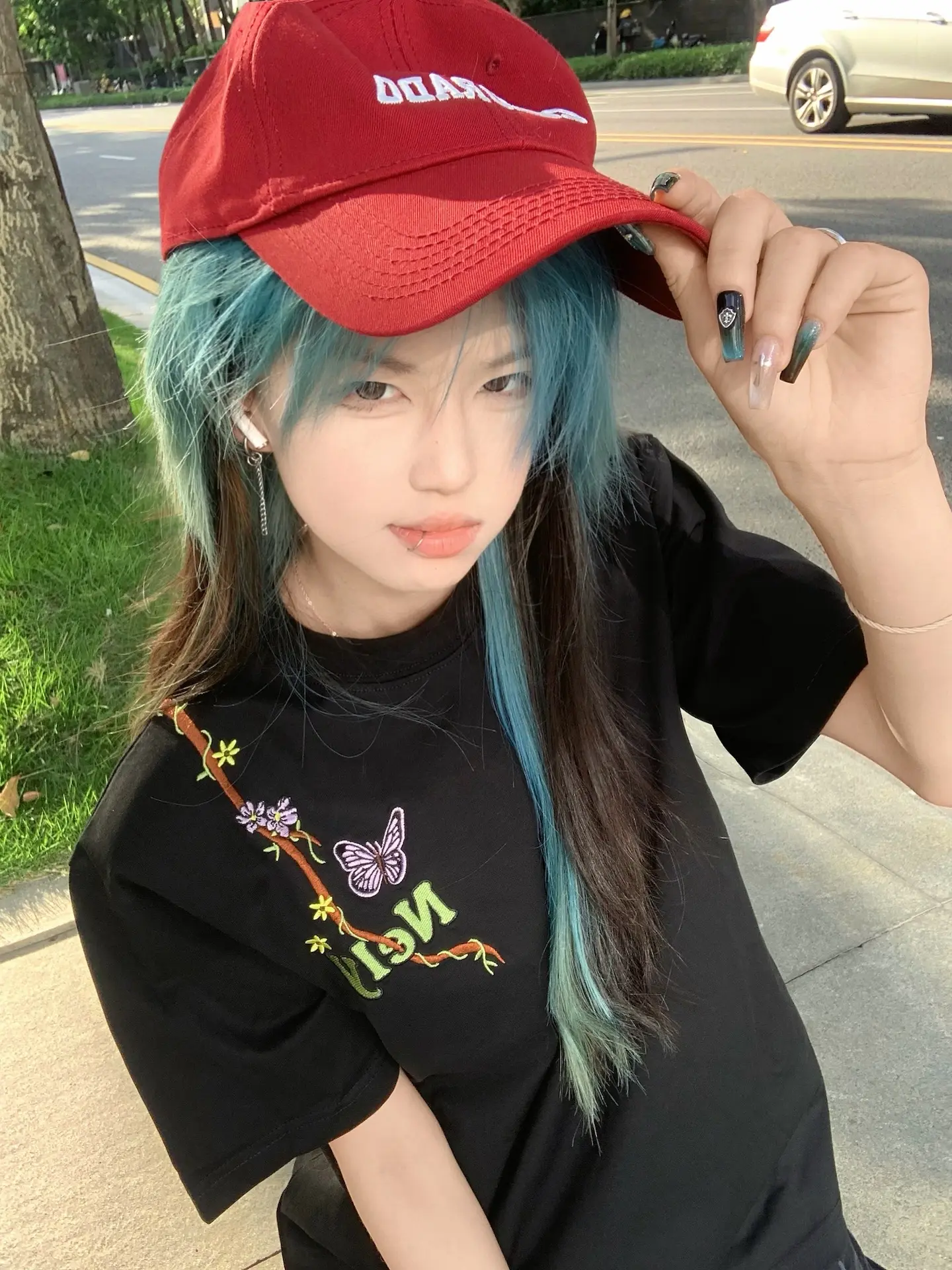 我可以接受你的所有小脾气。拍照