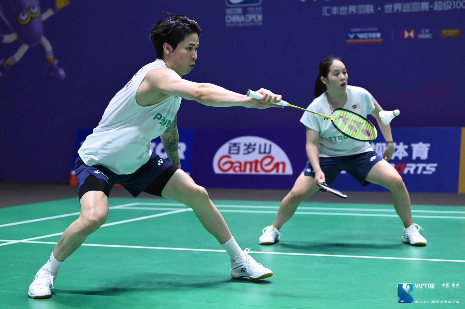 陈堂杰/辛依文🇲🇾 21-17、21-19 🇩🇪塞德尔/阮淑芳下轮：蒋振