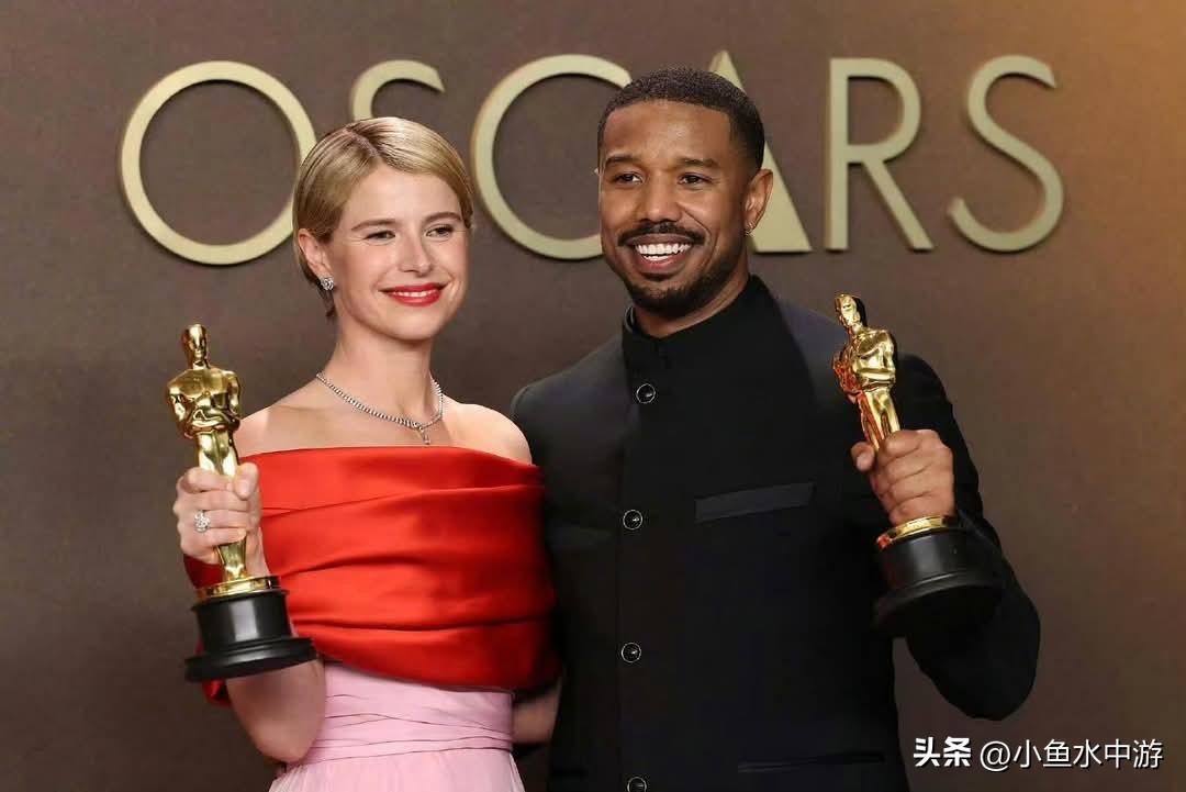 新科奥斯卡影帝Michael B. Jordan与奥斯卡影后Jessie Buc