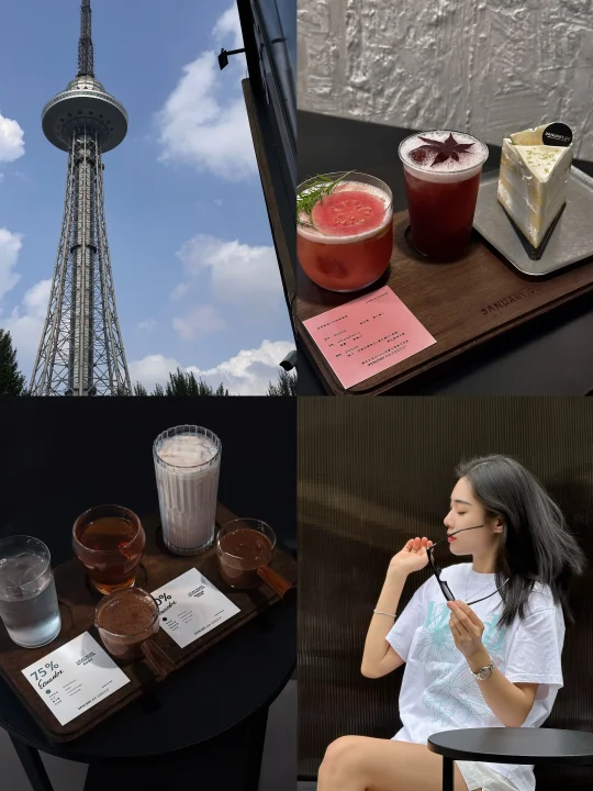 龙塔下的咖啡店☕️