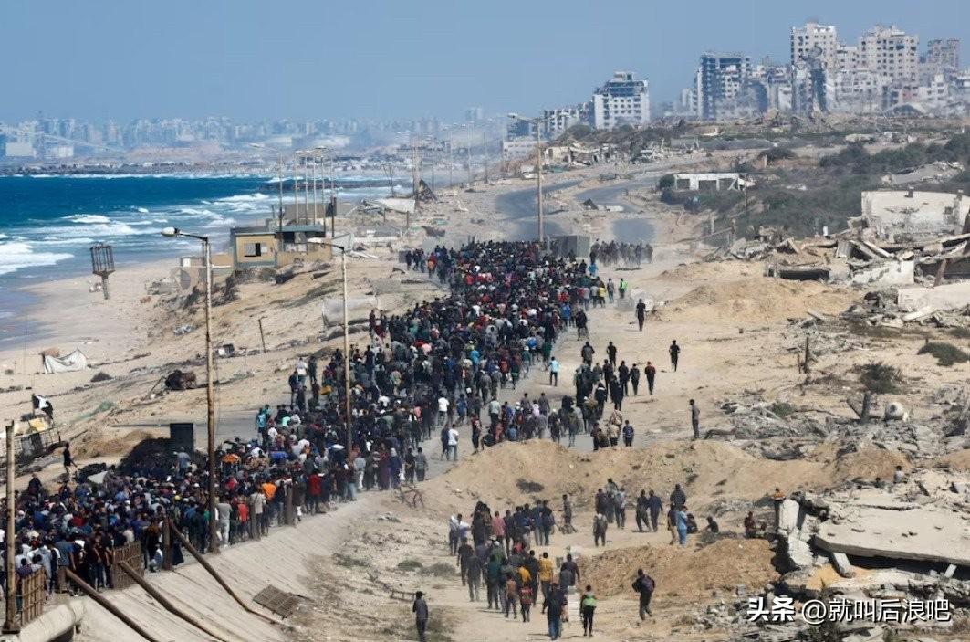 以色列军方开始从加沙地带部分区域撤离，这是执行新达成停火协议的实际步骤，撤离行动