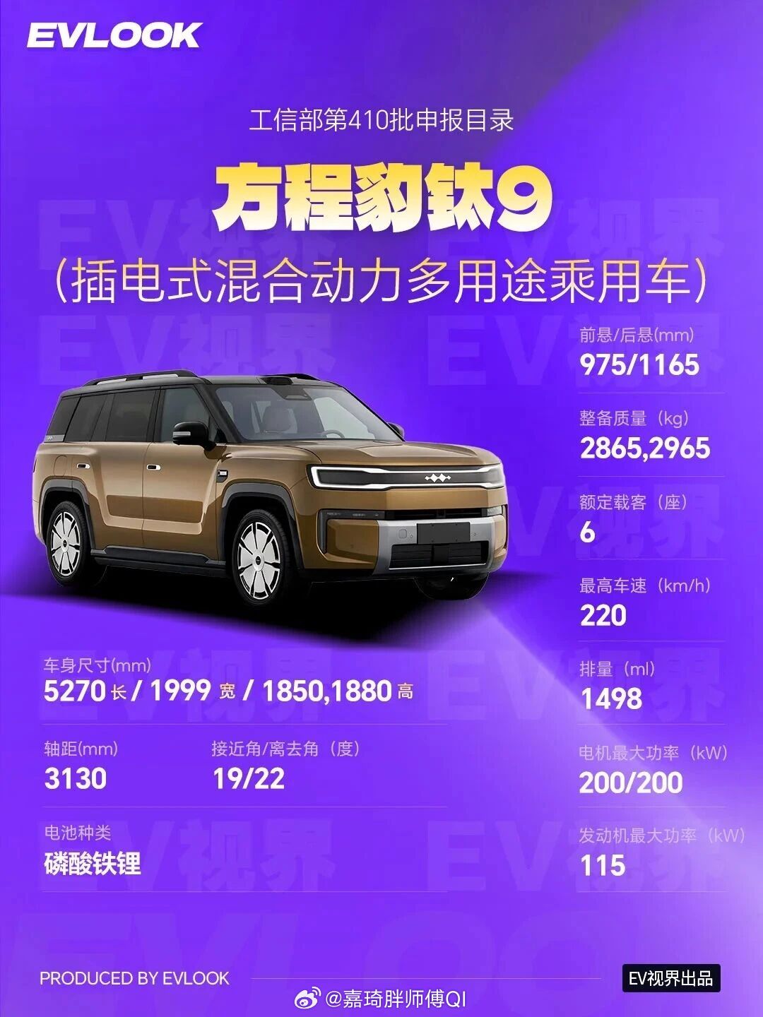 大v聊车 方程豹钛9这台车我还是比较期待的 