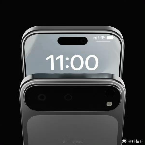 曝iPhone17ProMax渲染图  啊！我觉得挺好看的！我觉得好看的原因是它