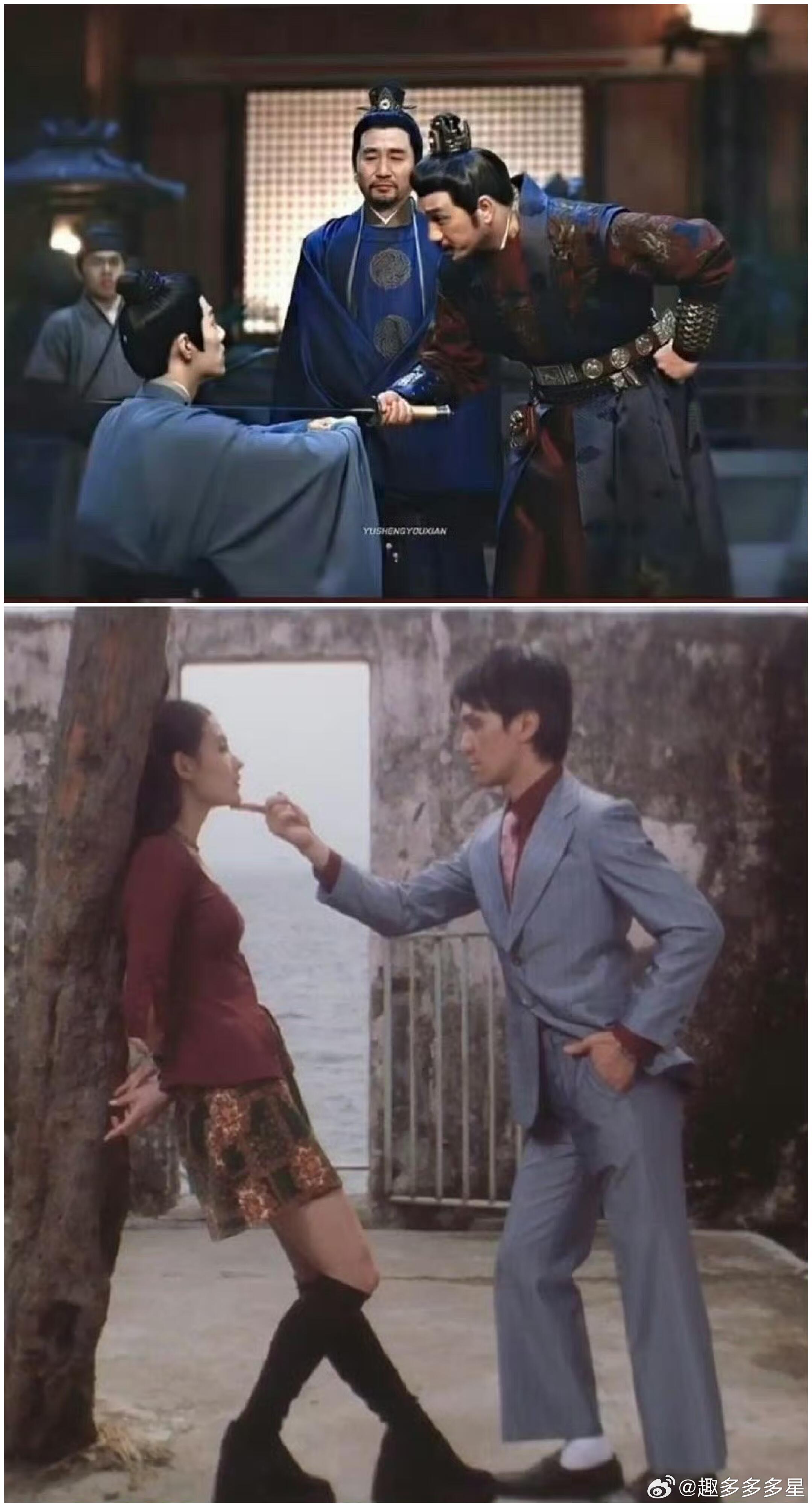 为什么要叉腰呢哈哈哈，拜托你是在吓唬他，怎么搞的像在调戏他藏海传 ​​​