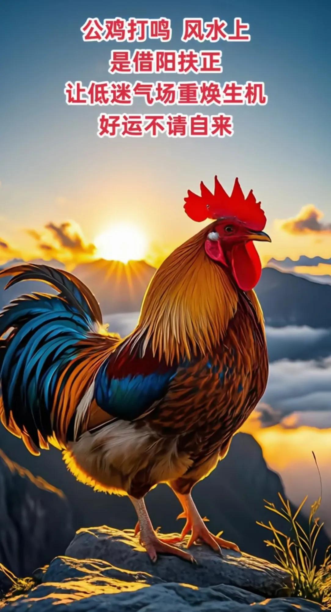 金鸡报晓，一唱雄鸡一唱天下白，高考必胜迎接新的挑战和机遇。待到金榜题名时你所付出