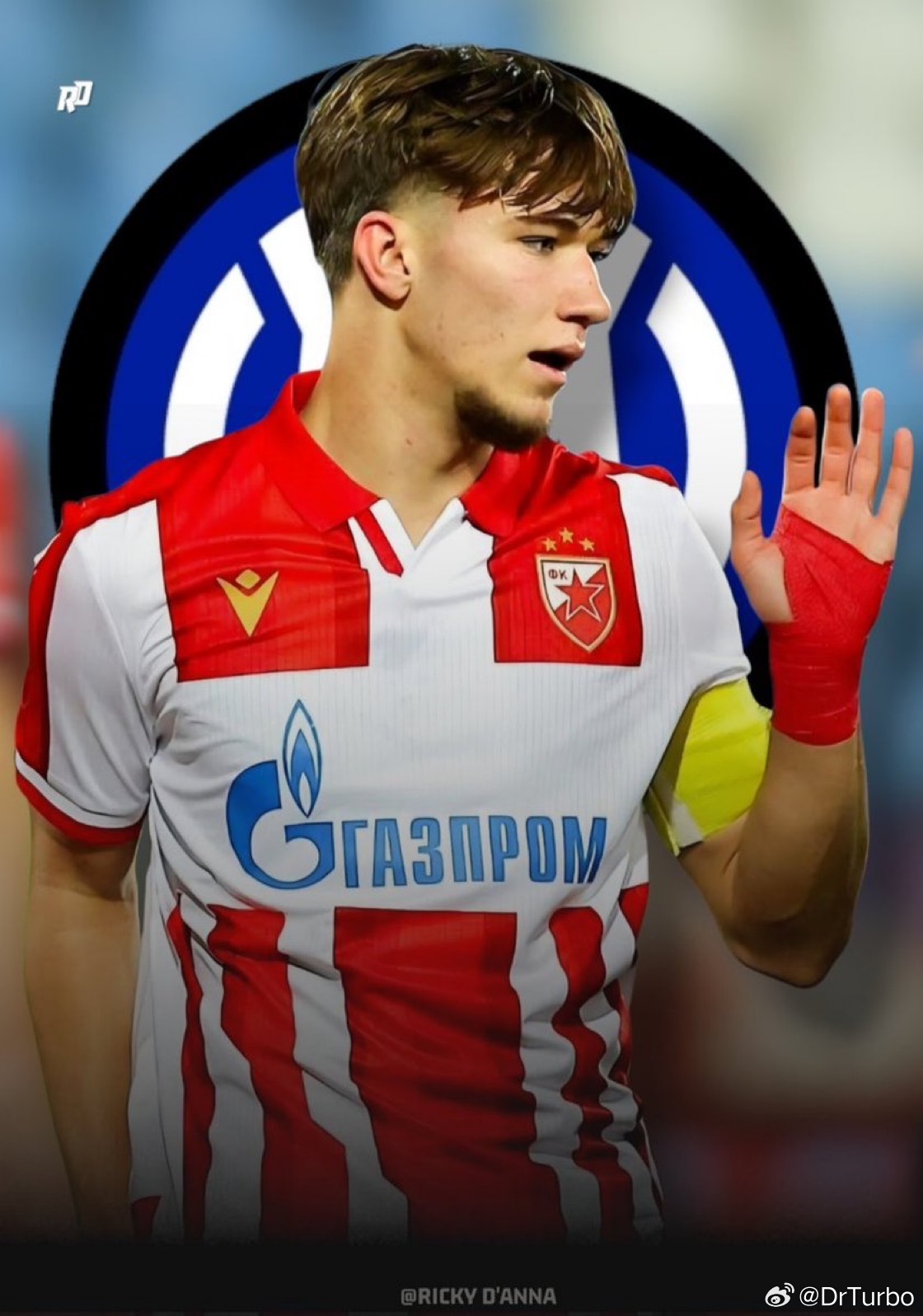 CM：科斯托夫梦想着加盟英超的俱乐部 但斯坦科维奇正试图把他推向国际米兰 阿森纳