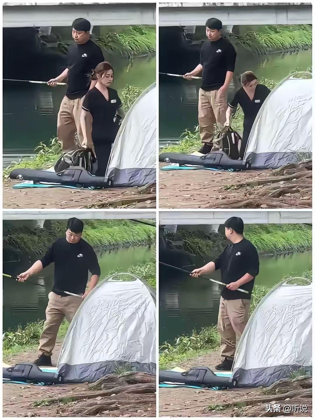 成迷钓鱼，怕是不想回家了…