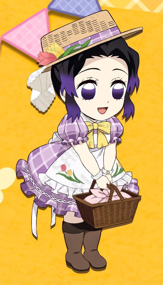 鬼灭之刃 蝴蝶忍 香奈乎 神崎葵我们蝶屋宝宝的一些Q版柄图～什么时候可以带香奈惠