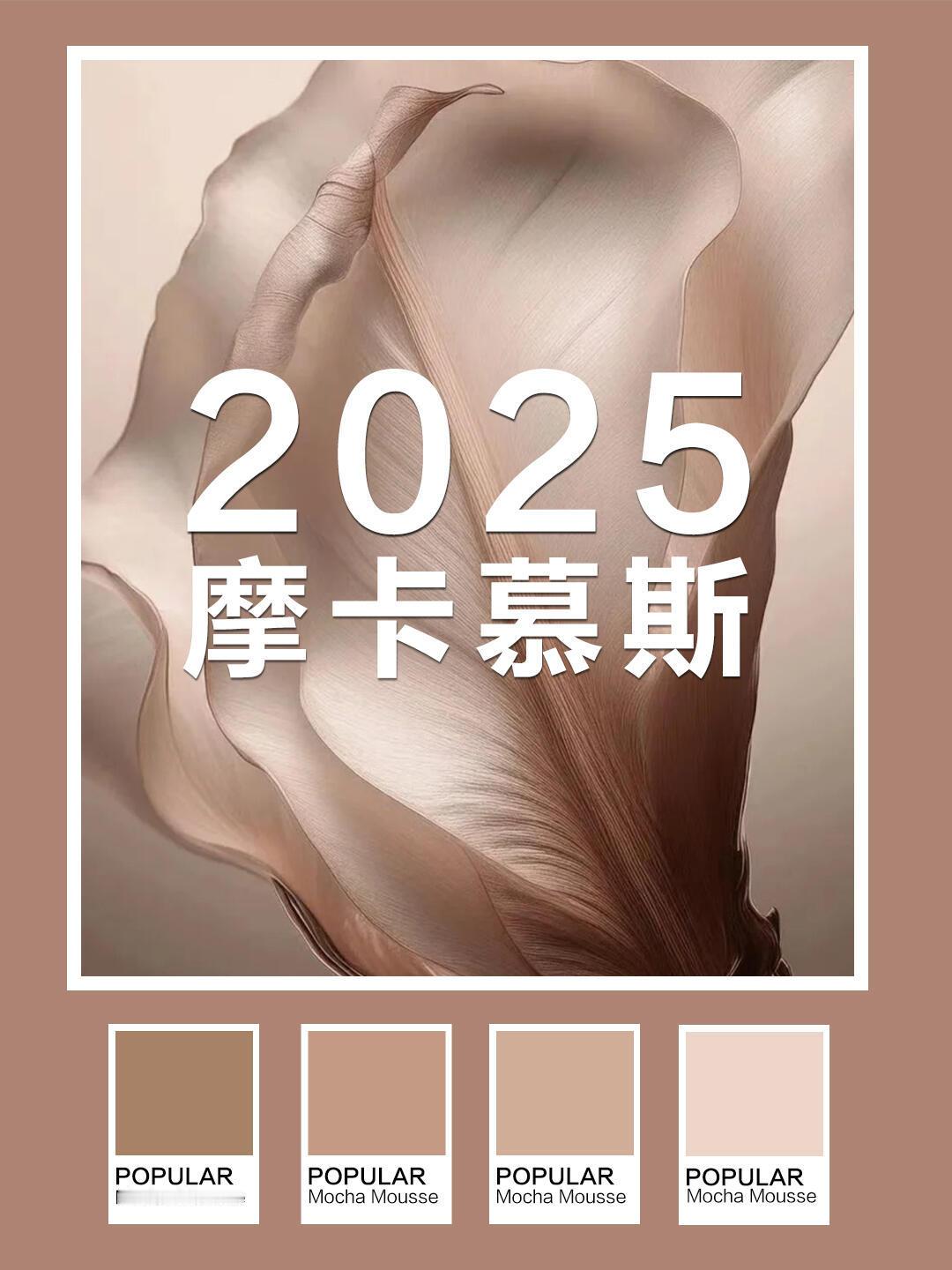 摩卡慕斯风格大赏2025年色彩记忆潘通2025年度代表色是“摩卡慕斯”（色号PA