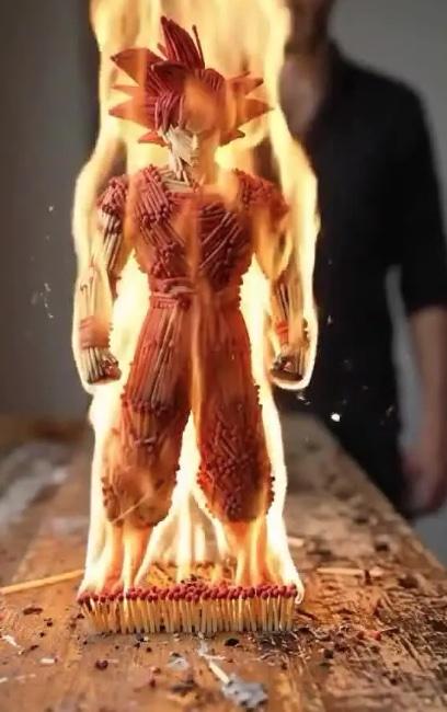 【AI游戏剧案例】七龙珠 孙悟空 火焰雕像
来看这样一个例子——
【视频-七龙珠